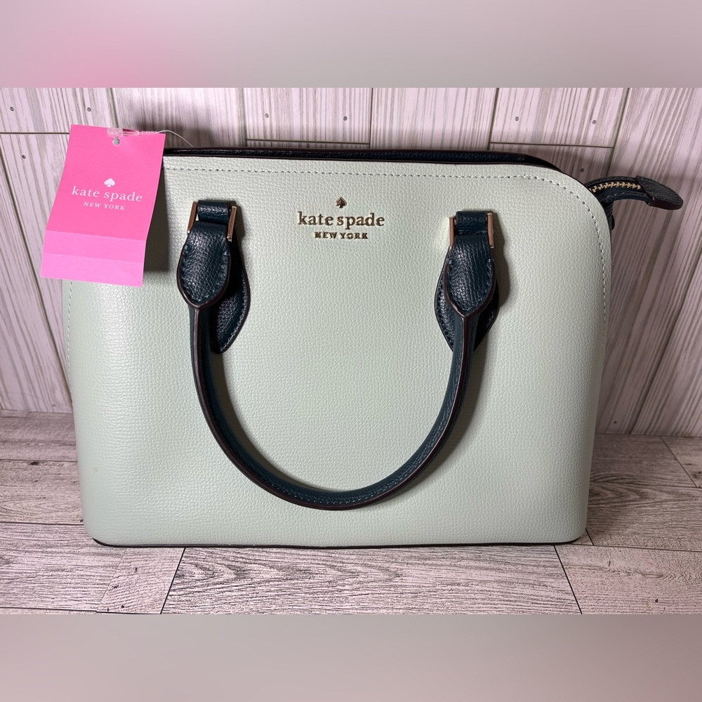 NWT - Kate Spade Darcy Colorblock Small Satchel Seawater Multi K8596